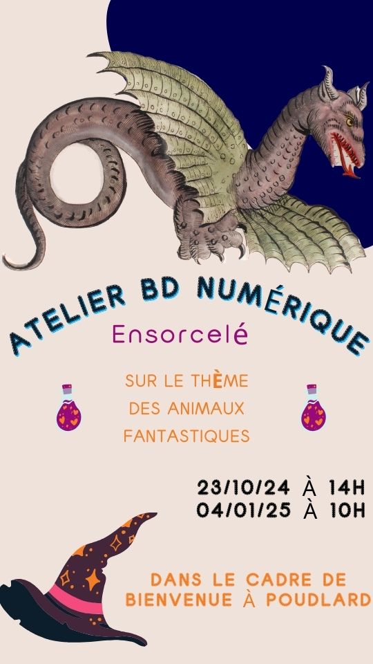 Atelier BD numérique ensorcelé | 