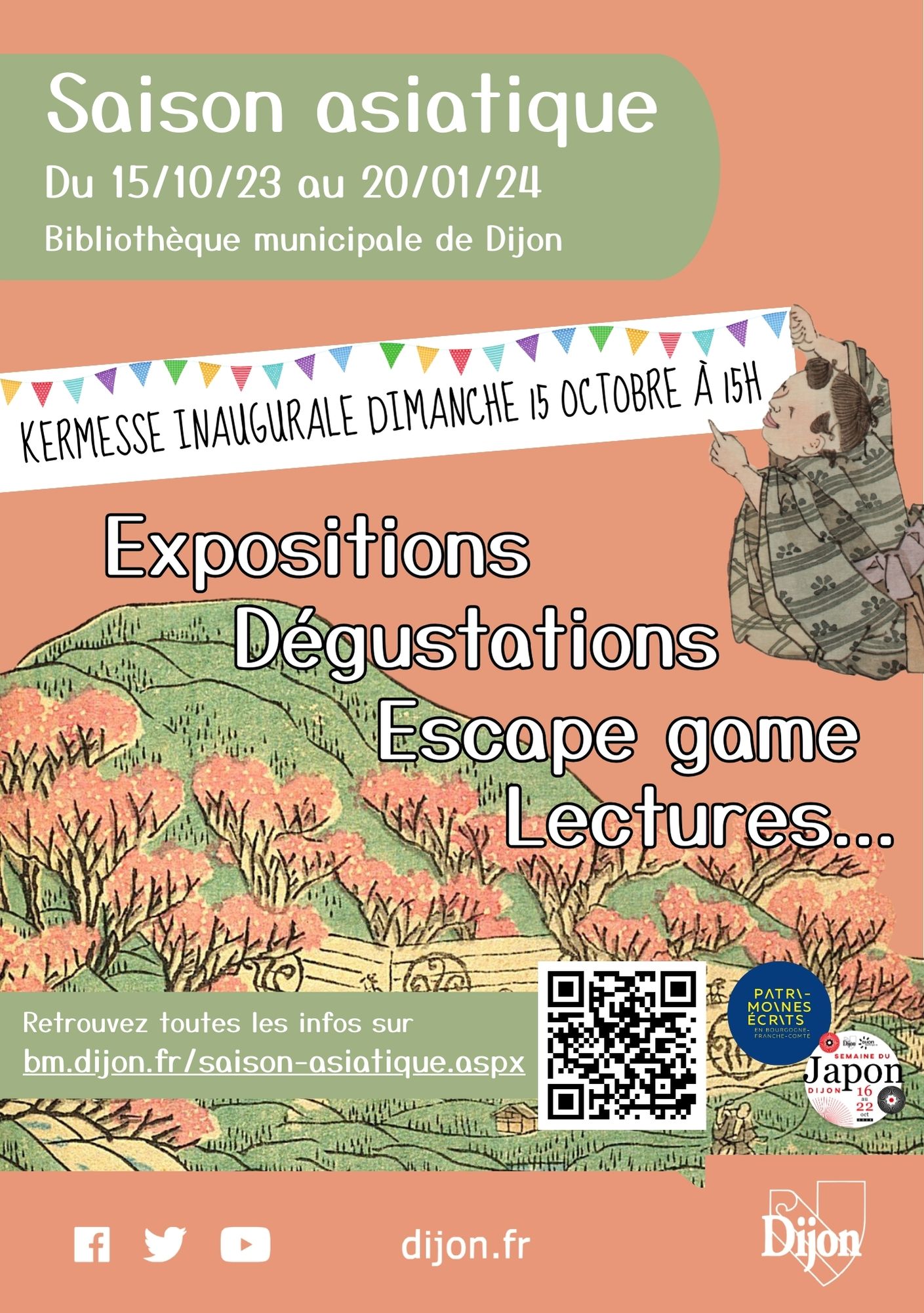 Kermesse à la japonaise, inauguration de la Saison asiatique | 